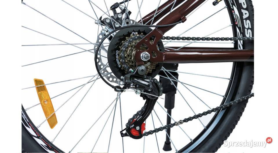 ROWER GÓRSKI MTB 26 SHIMANO 2xTARCZE RAMA 15 NA