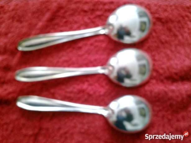 Łyżki plater posrebrzane Lincoln lubelskie Janów Lubelski