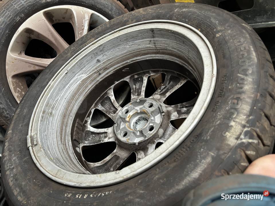 Koła Opel 185 55 15 continental Kłobuck