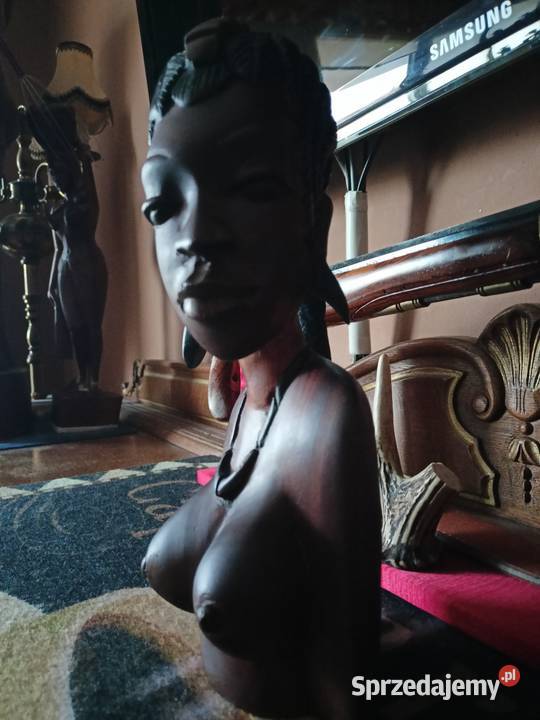 Rzeźba kobieta Afryka murzynka Rzeszów