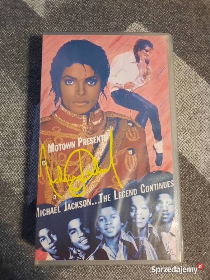 Michael Jackson the Legend Continues VHS Wrocław
