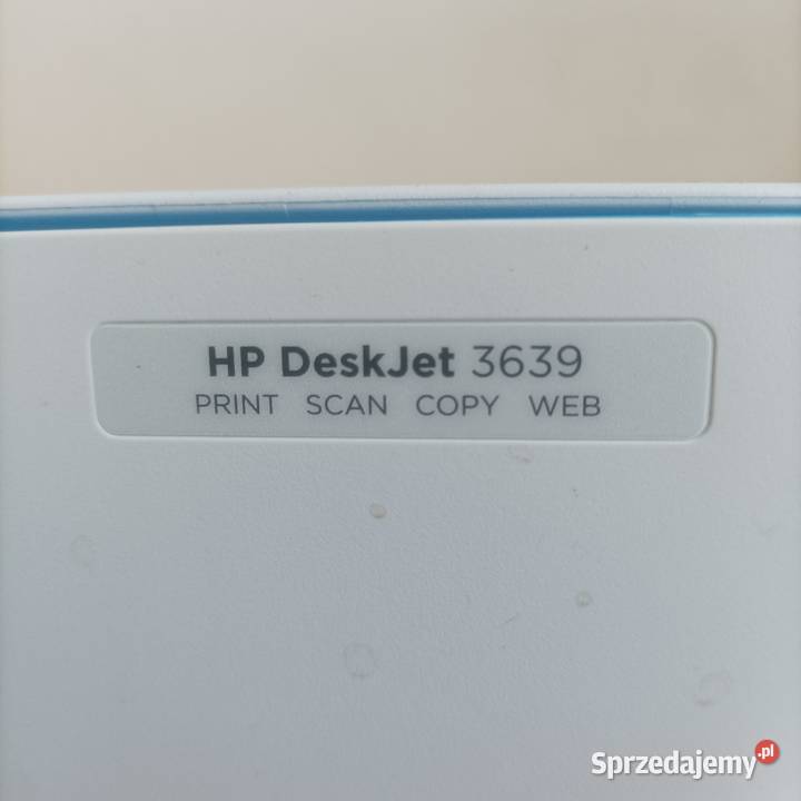 Urządzenie wielofunkcyjne HP DeskJet 3639 WiFi Lublin