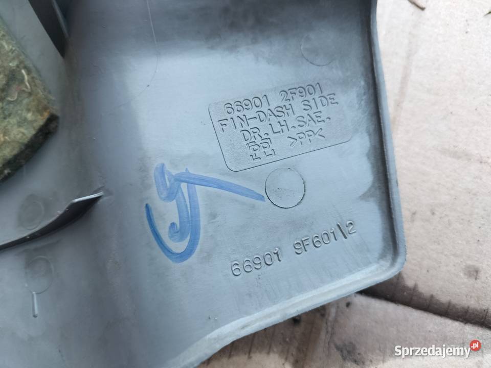 NISSAN PRIMERA P11 LIFT OSŁONA SŁUPKA PROGU LEWA osobowe Kamień-Kolonia