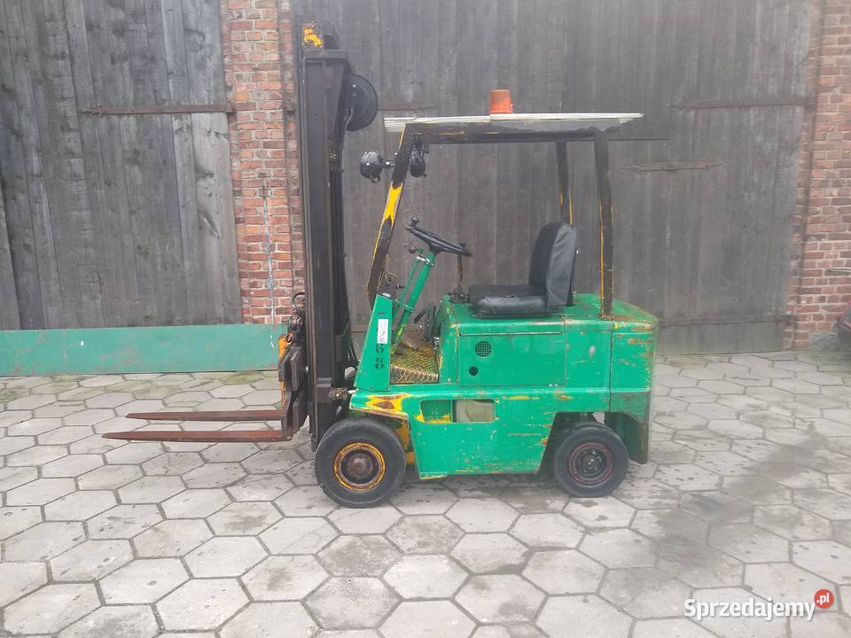 Wózek widłowy triplex diesel rak Linde GPW Kobylin