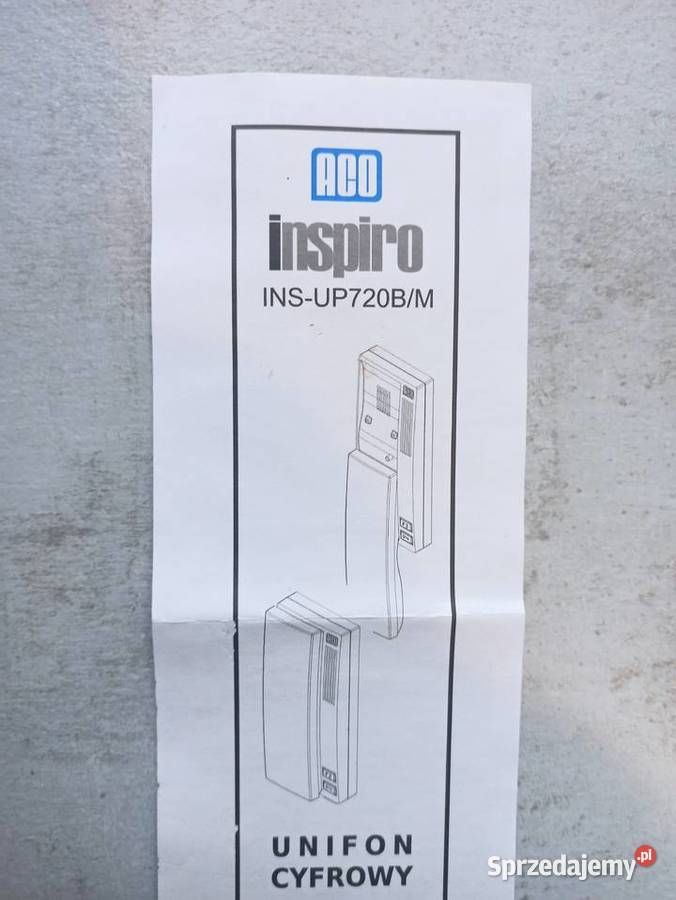 Unifon Cyfrowy ACO INSPIRO INS VP720BM Barlinek