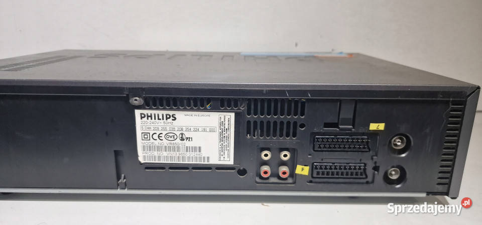 Video magnetowid Philips VR850 VHS Pilot wielkopolskie Międzychód