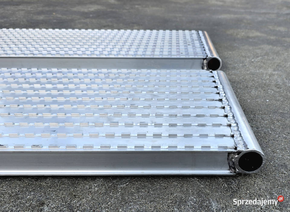 Najazdy aluminiowe frezowane 2300x340x40mm mocna kujawsko-pomorskie Lubanie