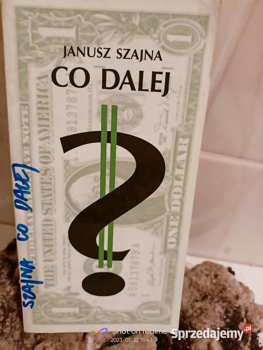 Co dalej Szajna książki Warszawa księgarnia miękka mazowieckie