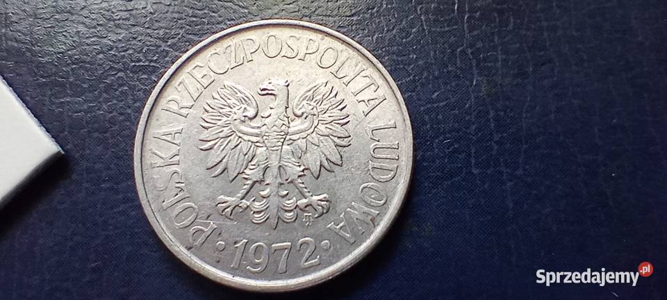 Stare monety 50 groszy 1972 PRL Polska Lesko