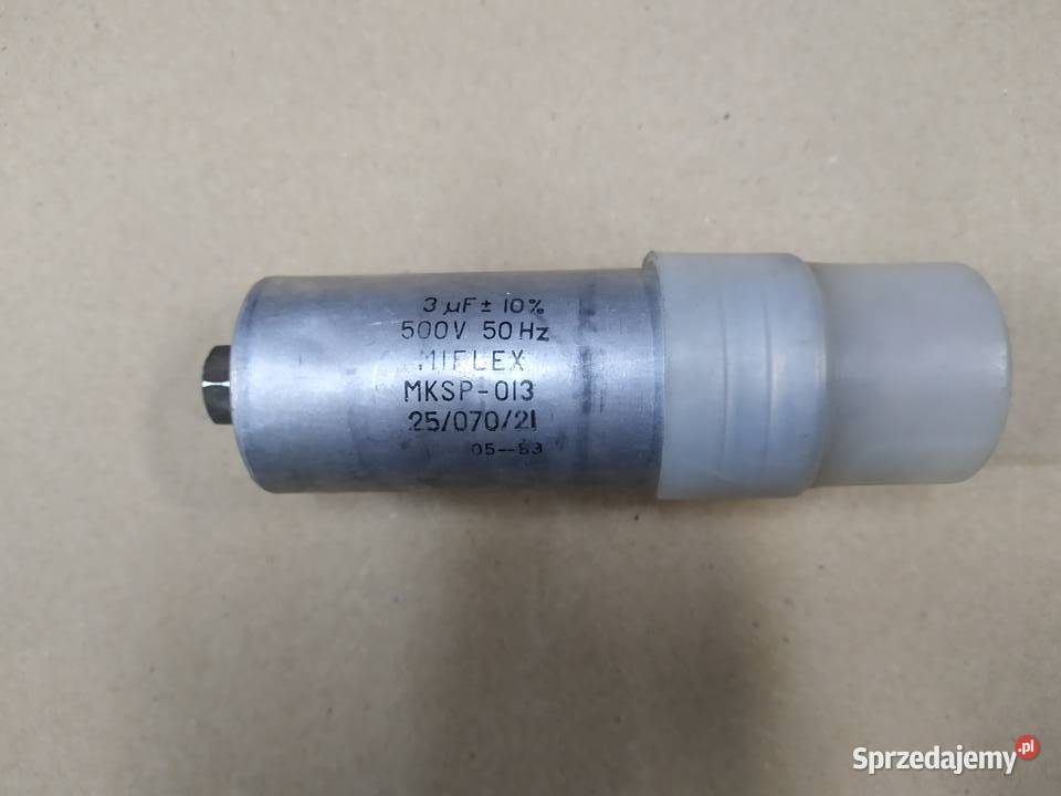 Kondensator MKSP013 3uF 500v 50Hz MIFLEX Części i akcesoria