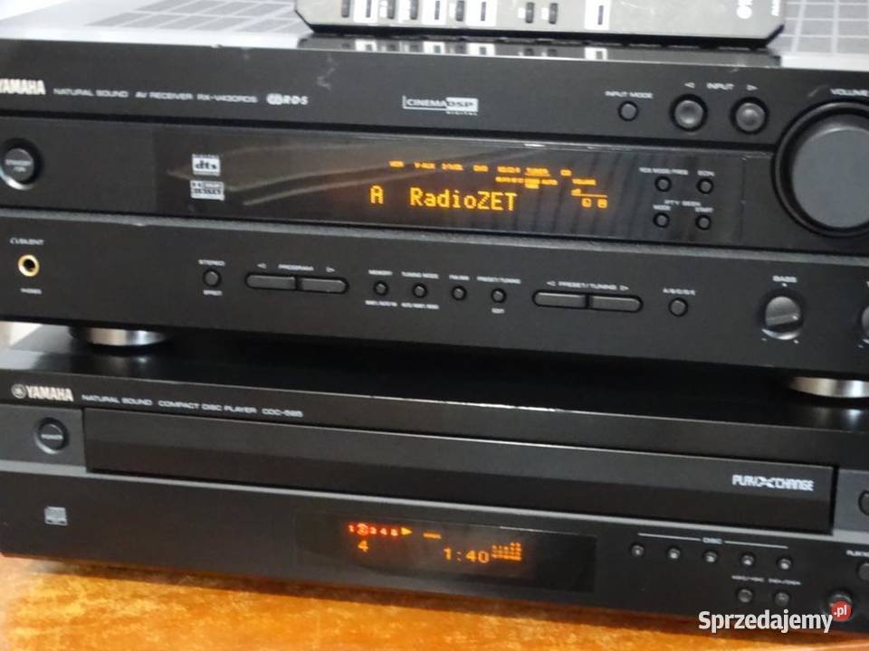 Amplituner z CD Yamaha RXV430 pilot Jasło