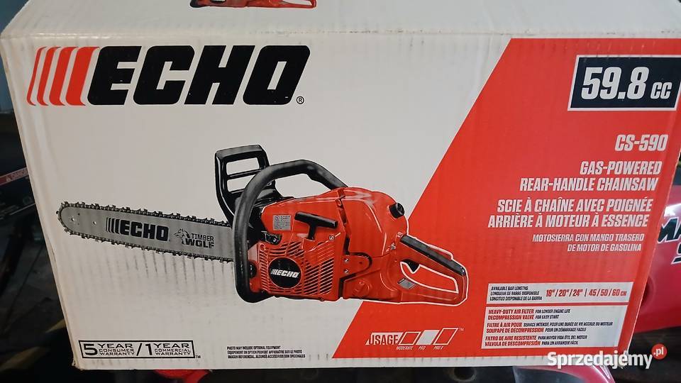 Piła spalinowa echo CS 590 41 nowa Piwniczna-Zdrój