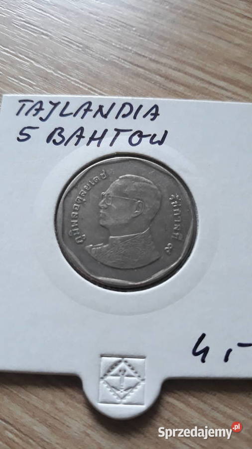 5 Bahtów Tajlandia Typ II Numizmatyka