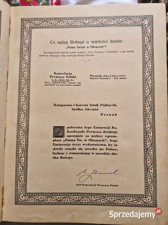 PISMO ŚWIĘTE W OBRAZACH