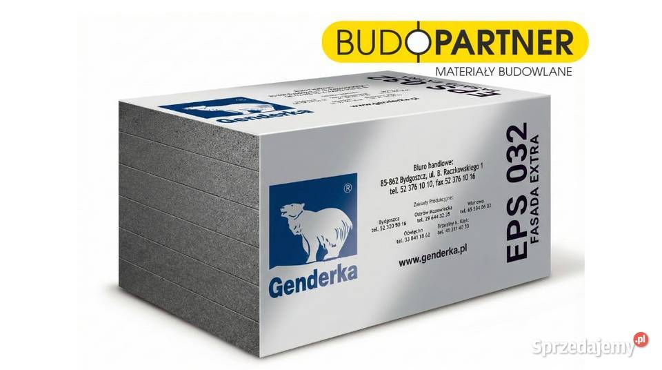 Styropian grafitowy Genderka EPS 032 FASADA dolnośląskie Legnica sprzedam