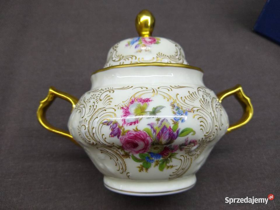 Cukiernica Rosenthal Sanssouci Diplomat Ivory Kalisz