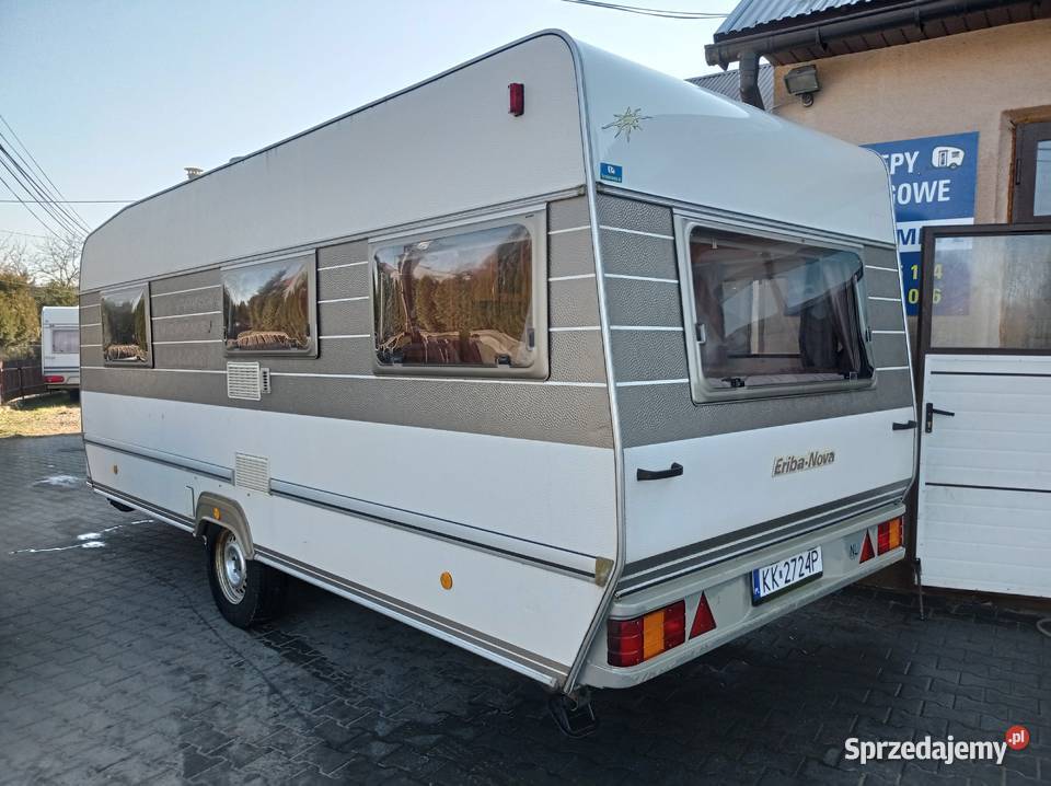 Przyczepa kempingowa ERIBA Hymer 531 ciepła woda małopolskie Kraków