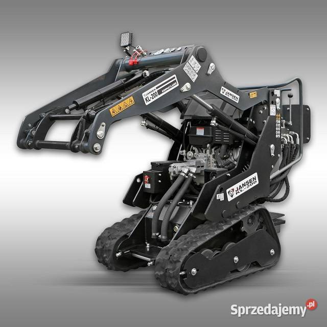 KOMPAKTOWA MINI ŁADOWARKA GĄSIENICOWA silnik 85