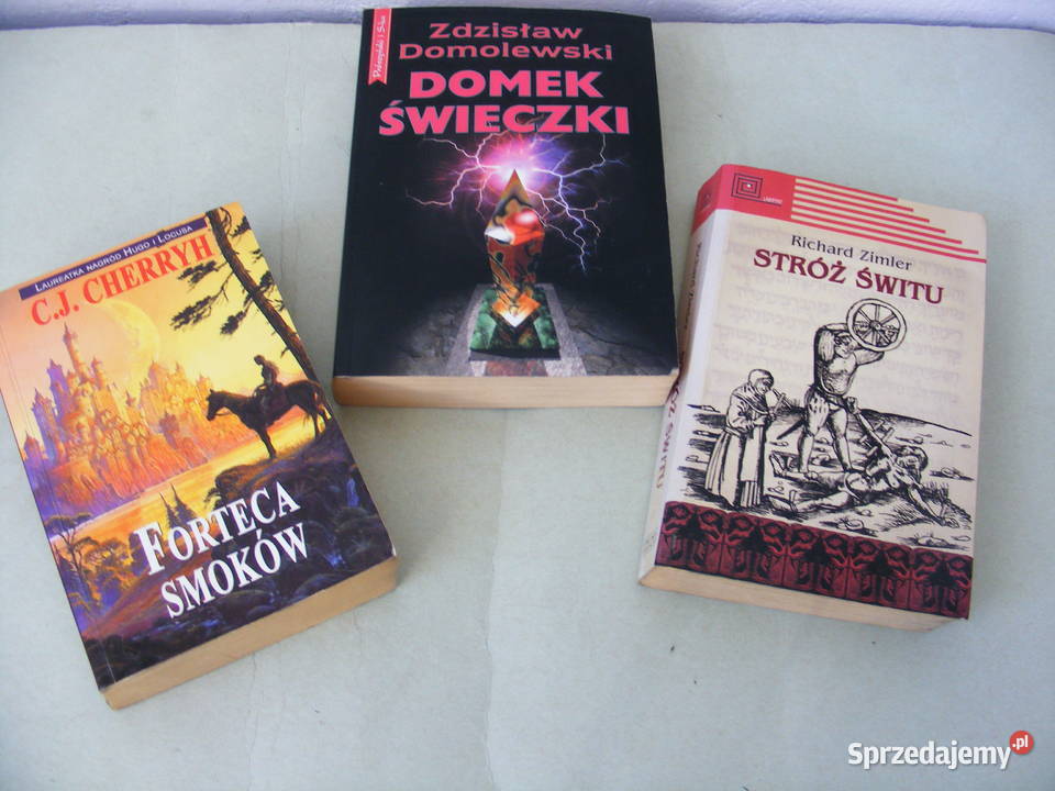 Domek świeczki Domolewski Forteca smoków Stróż Rok wydania 2000