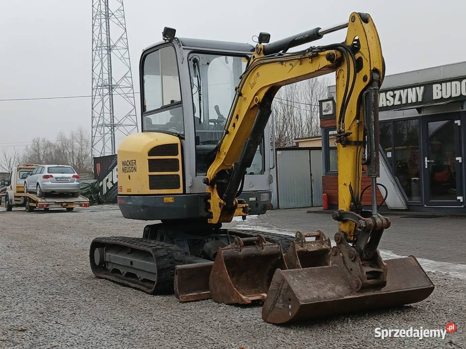Wacker Neuson EZ28 Mini koparka 3 łyżki 2014 VDS