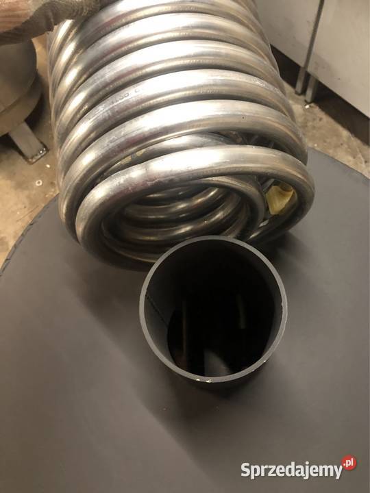 Wężownicą spirala nierdzewna