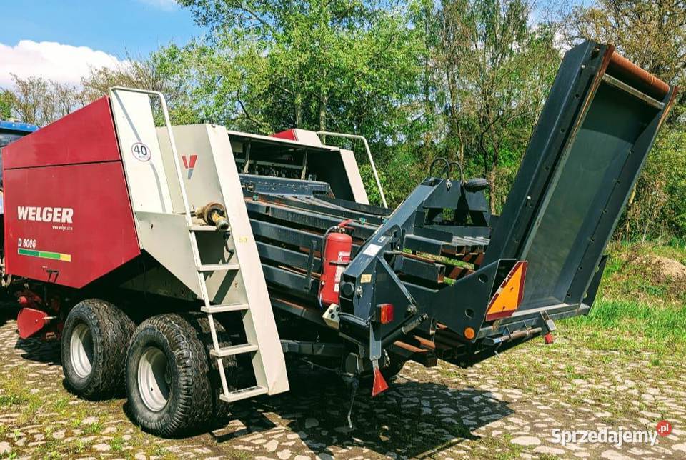 Prasa koskująca Welger d6006 Krone Claas Głubczyce