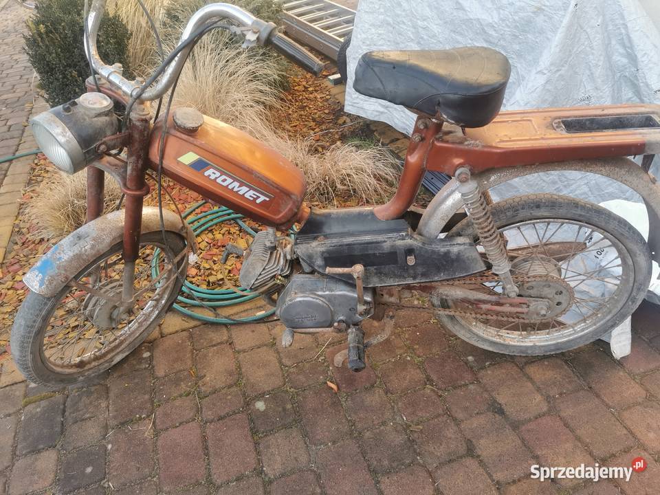 Romet kadet wersja export deluxe chromy Nysa