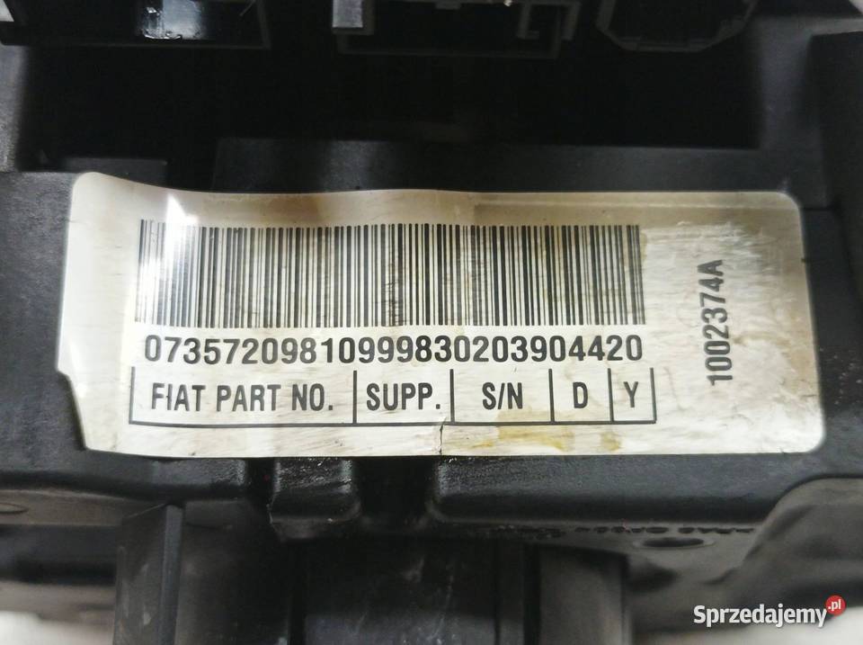 TAŚMA ZWIJAK ZESPOLONY KPL 07357209810 Fiat Tipo