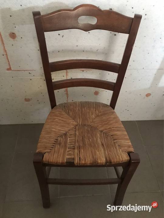 Krzesła kuchenne włoskie drewniane
