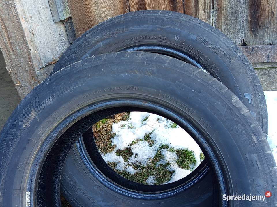 sprzedam opony letnie 195 sprzedam