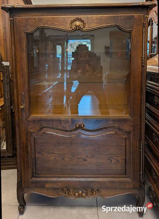 Piękna witrynaserwantka ludwikowska dąbsklep śląskie Dąbrowa Górnicza