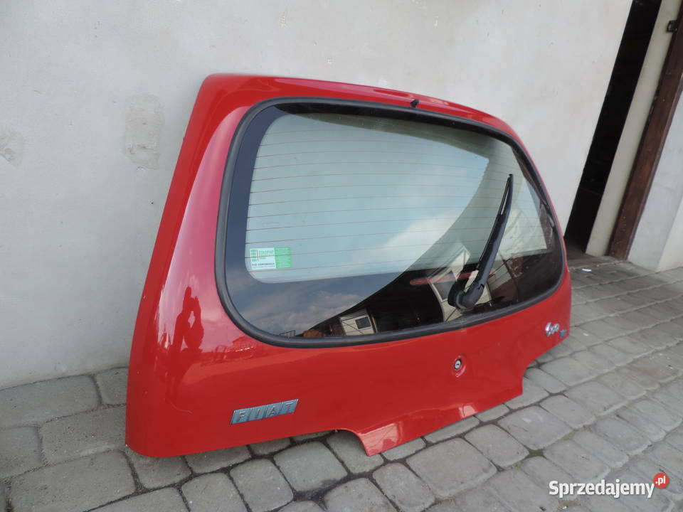 KLAPA BAGAŻNIKA Fiat Seicento van lakier 111A małopolskie
