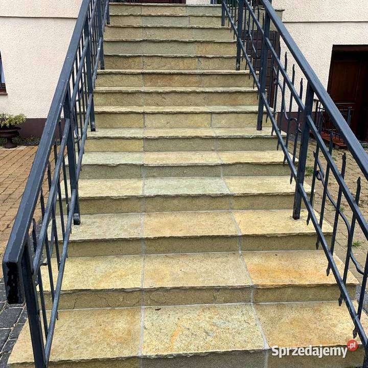 Płytki Wapień Lime Yellow bębnowany i