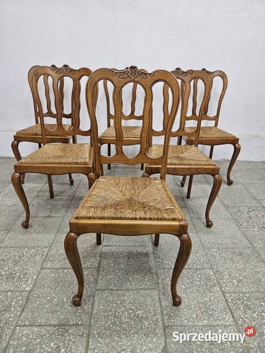 Krzesła francuskie ludwik 6 Krzesła małopolskie