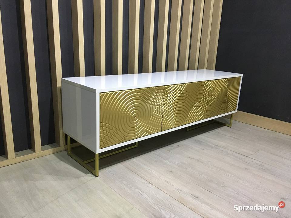 Szafka RTV designerski sideboard 150 biała 50cm Warszawa