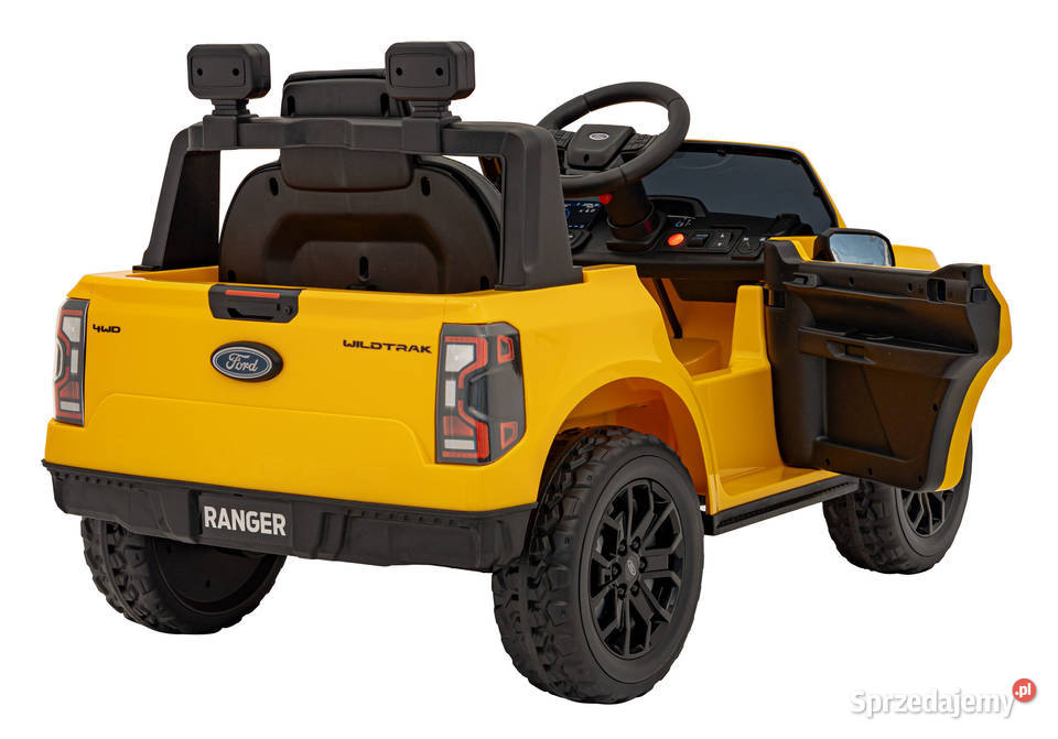 Pojazd Ford Ranger LIFT Żółty Pickup na