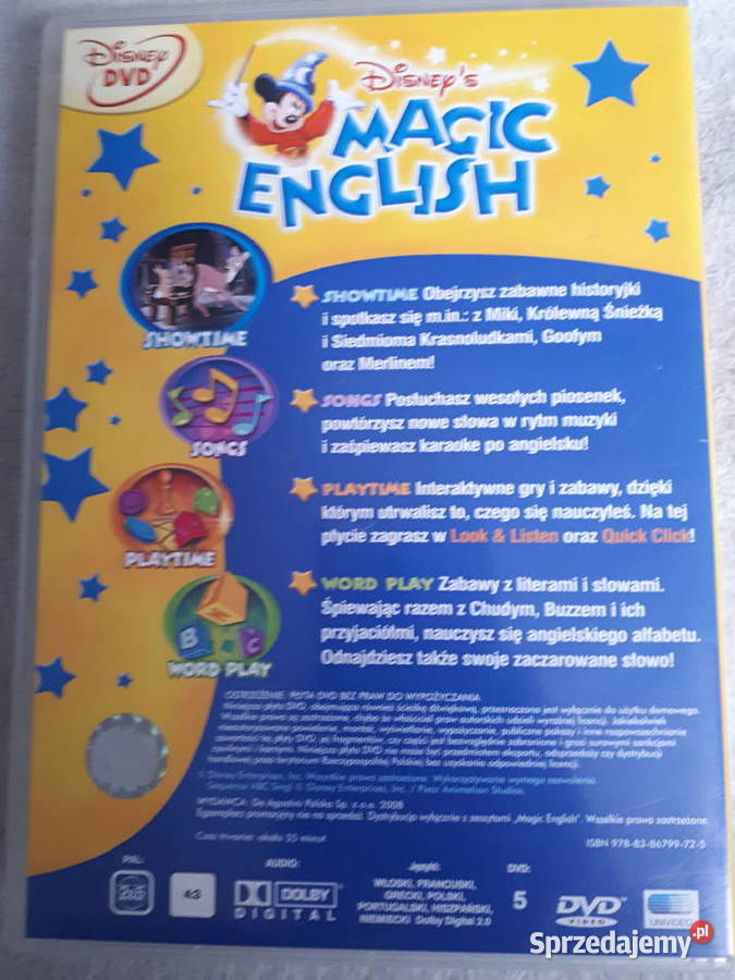 Magic English zestaw 12 DVD Pruszków