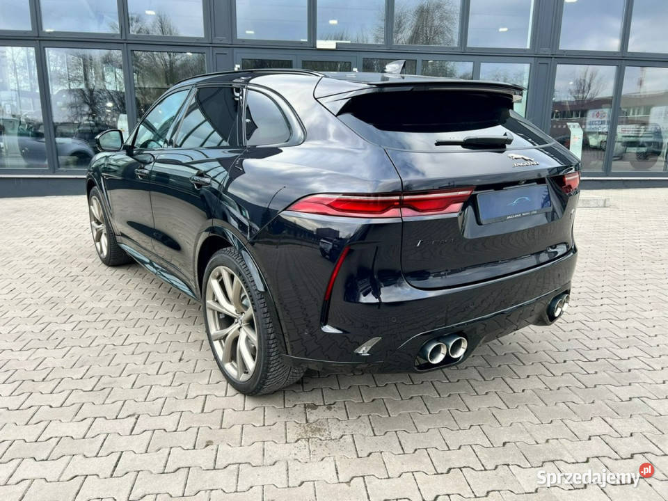 Jaguar FPACE FPace 50 V8 SC 550 AWD Auto SVR regulowane zawieszenie łódzkie Łódź sprzedam