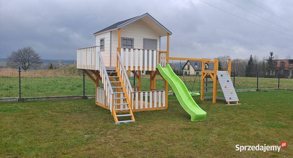 Domek dzieci plac zabaw Szczucin