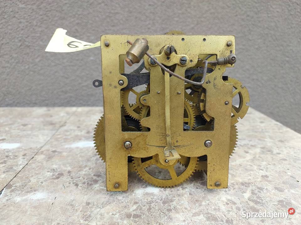 627 Mechanizm starego zegara ściennego Junghans Tczew sprzedam