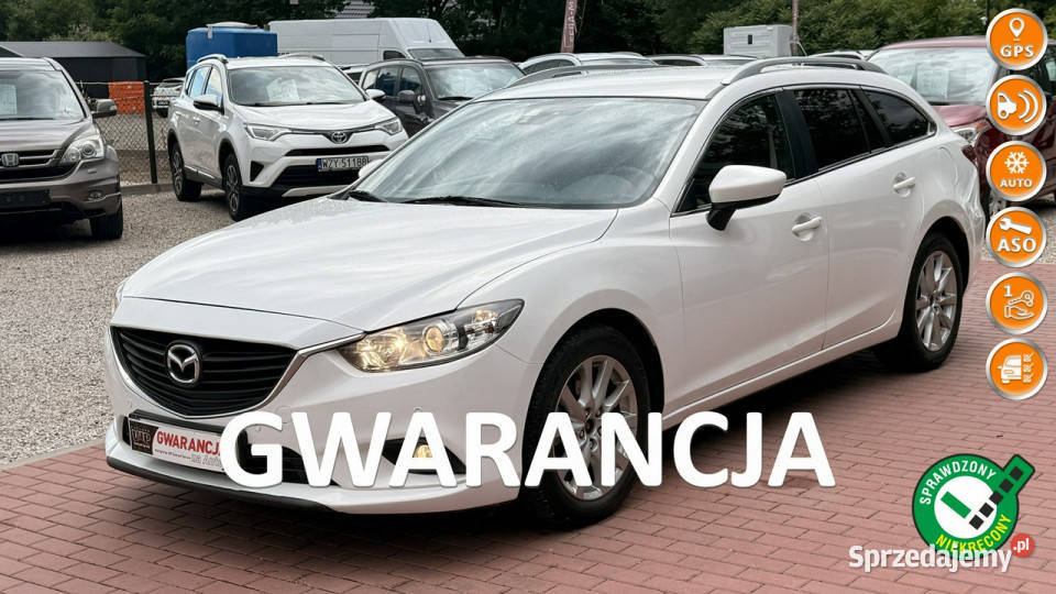 Mazda 6 Serwis Gwarancja Biała Perła III 2012 mazowieckie Sade Budy