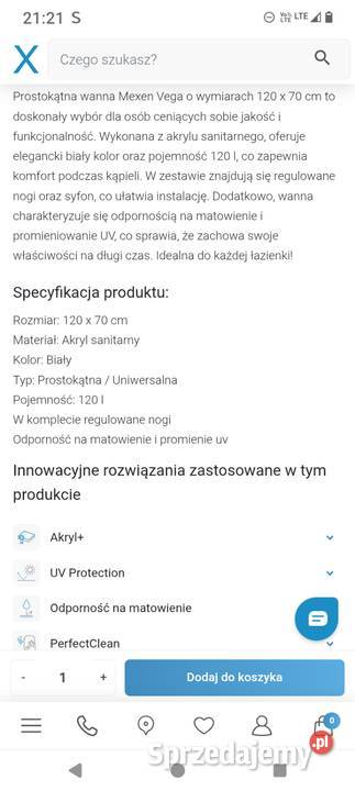 Wanna 120 warmińsko-mazurskie Nidzica