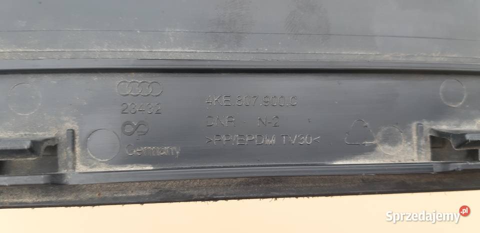 AUDI Q4 ETRON DOKŁADKA ZDERZAKA TYŁ DYFUZOR lubuskie Bieleń