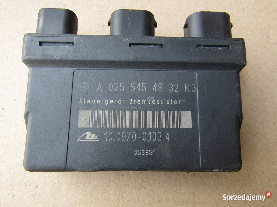 MODUŁ ABS MERCEDES W210 22CDI A0255454832 Mysłaków