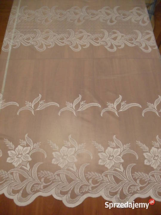 gotowa firana żakardowa wys250 x 150 biały