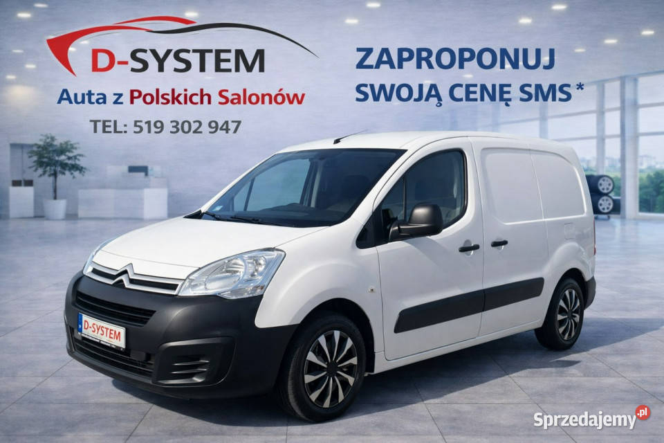 Citroen Berlingo 2019 Salon Polska Bezwypadkowy serwisowany w ASO Białystok