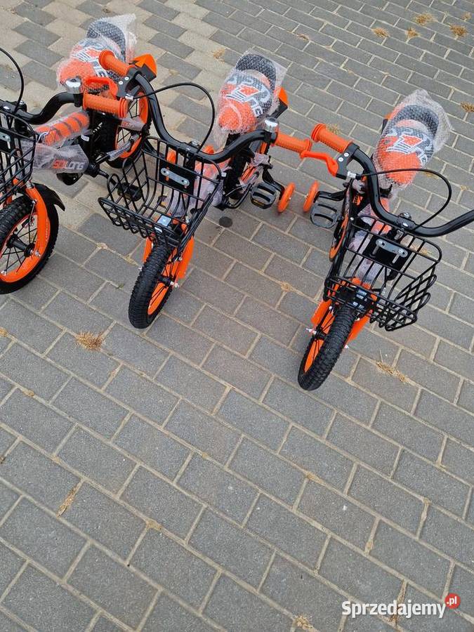 Rowerek 12 pomarańczowy Soildng sport Torpeda