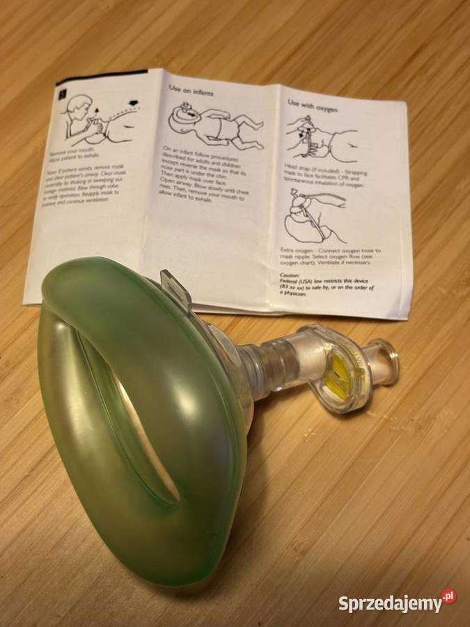 Pocket Mask Laerdal maska do resuscytacji CPR Bytom