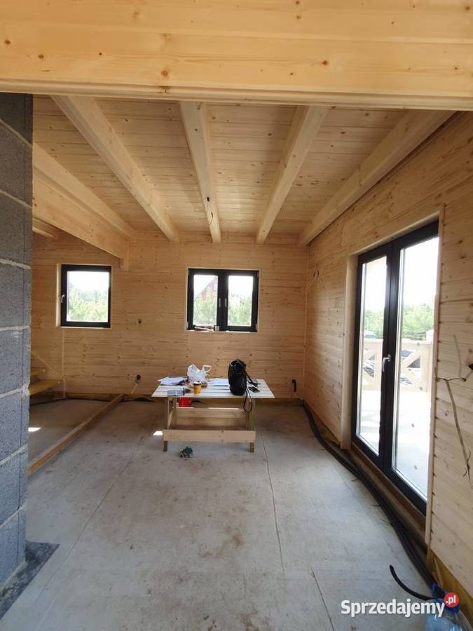 Dom drewniany z bali skandynawskich LIZBONA Warszawa