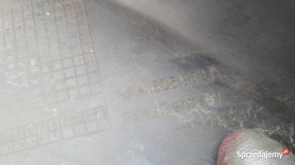 VW PASSAT B7 ALLTRACK SPOILER DOKŁADKA ZDERZAKA Ruda Śląska